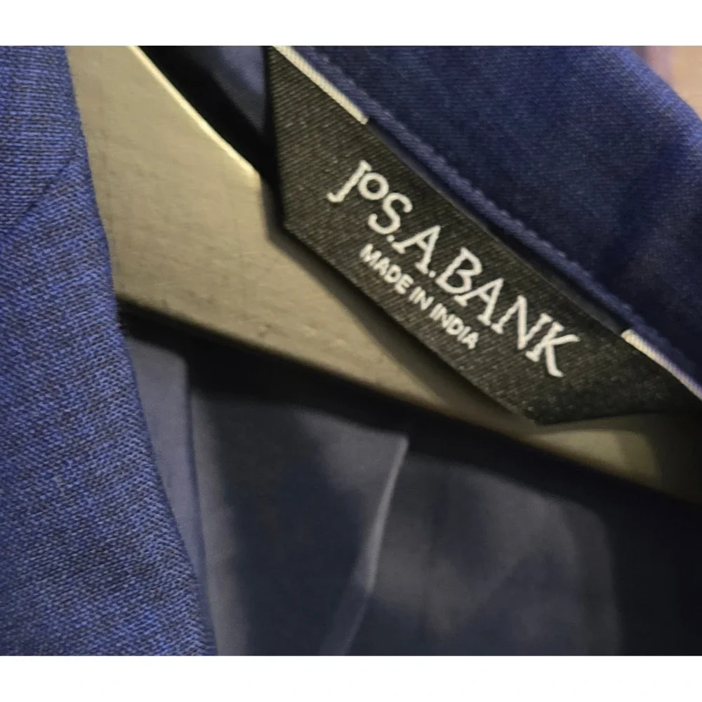 Jos. A. Bank 2 Button Sports Jacket‎ Mens Size 38 Short Navy